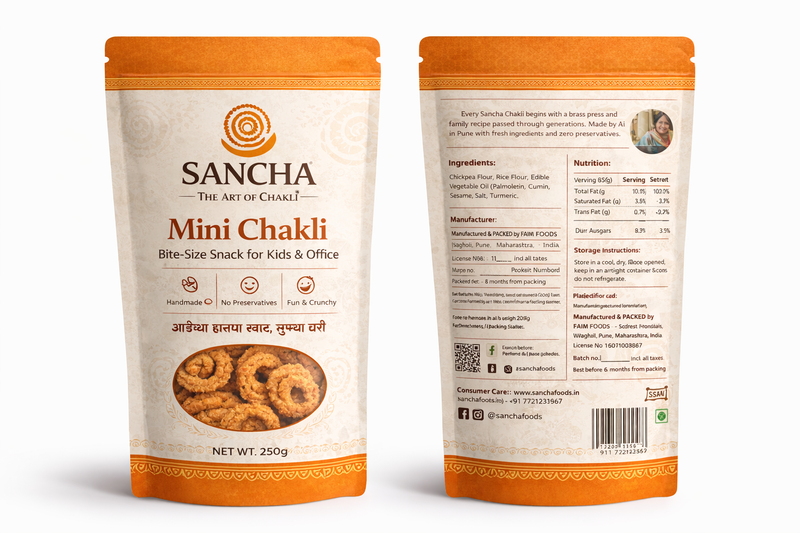 Mini Chakli — Bite-Size Snack for Kids & Office